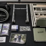 Association récupération matériel médical : don fauteuil roulant et lit médicalisé, inventaire sécurisé