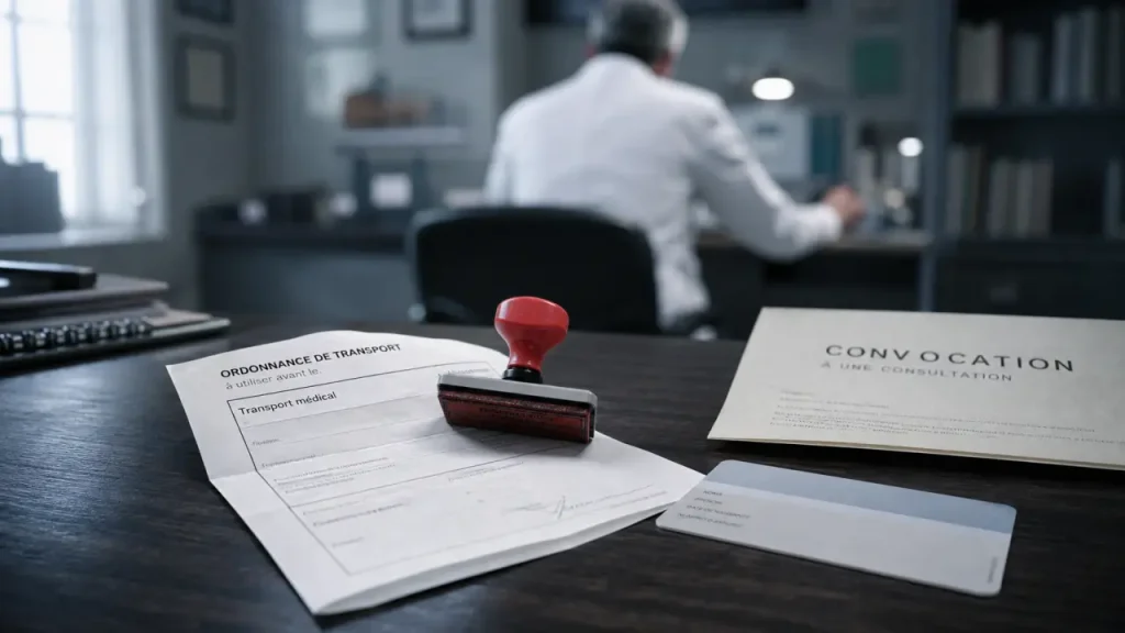 Médecin refuse bon de transport : ordonnance médicale refusée