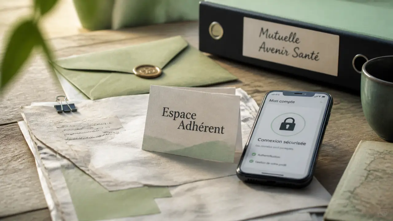 Mutuelle Avenir Santé : espace adhérent et compte sécurisé (cadenas)