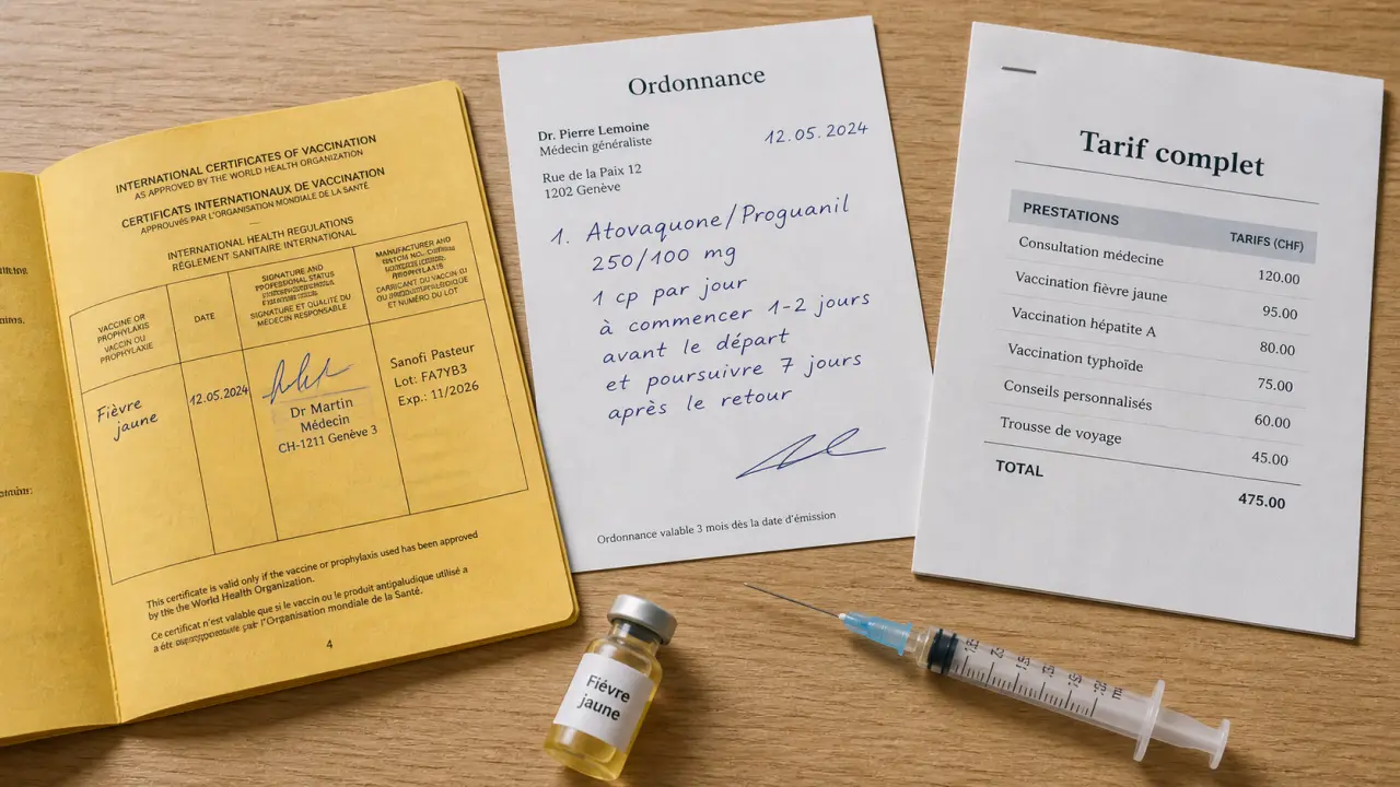 Vaccination fièvre jaune prix 60 € : carnet, ordonnance et tarif complet