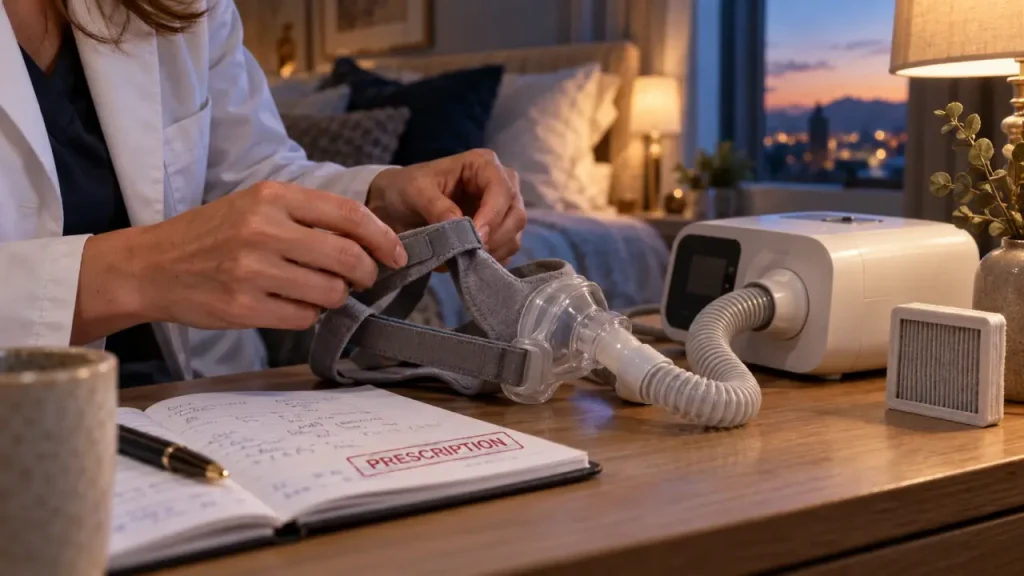 Appareil pour apnée du sommeil en pharmacie : CPAP, prescription et conseil
