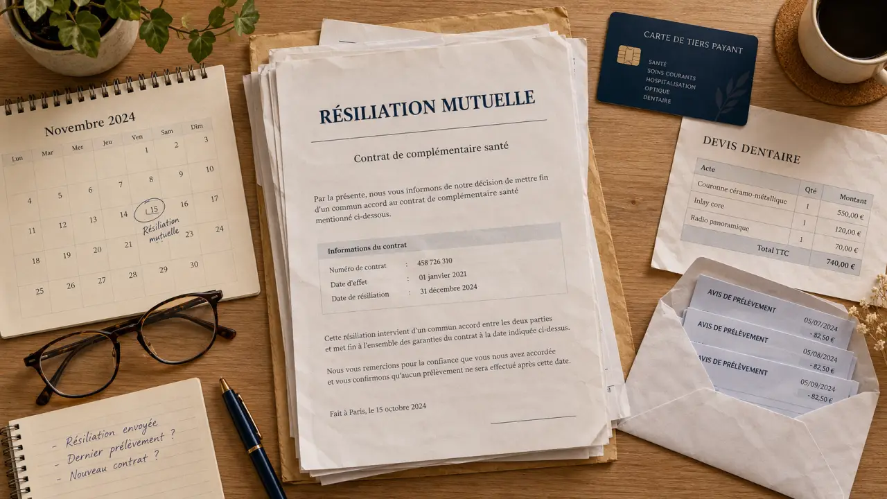 Changement de contrat mutuelle : éviter de payer deux fois