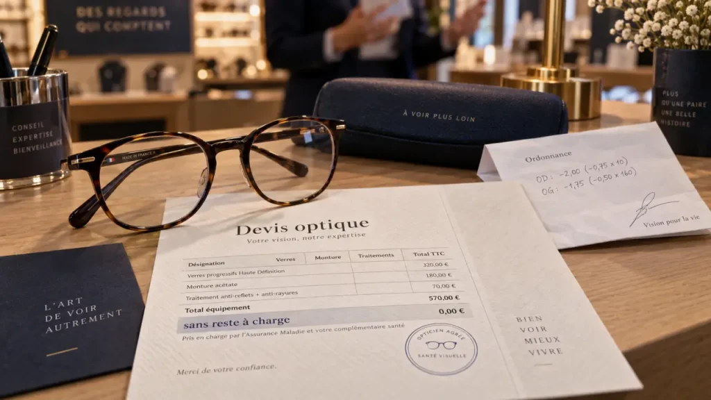Lunette remboursé par la CMU : classe A et C2S